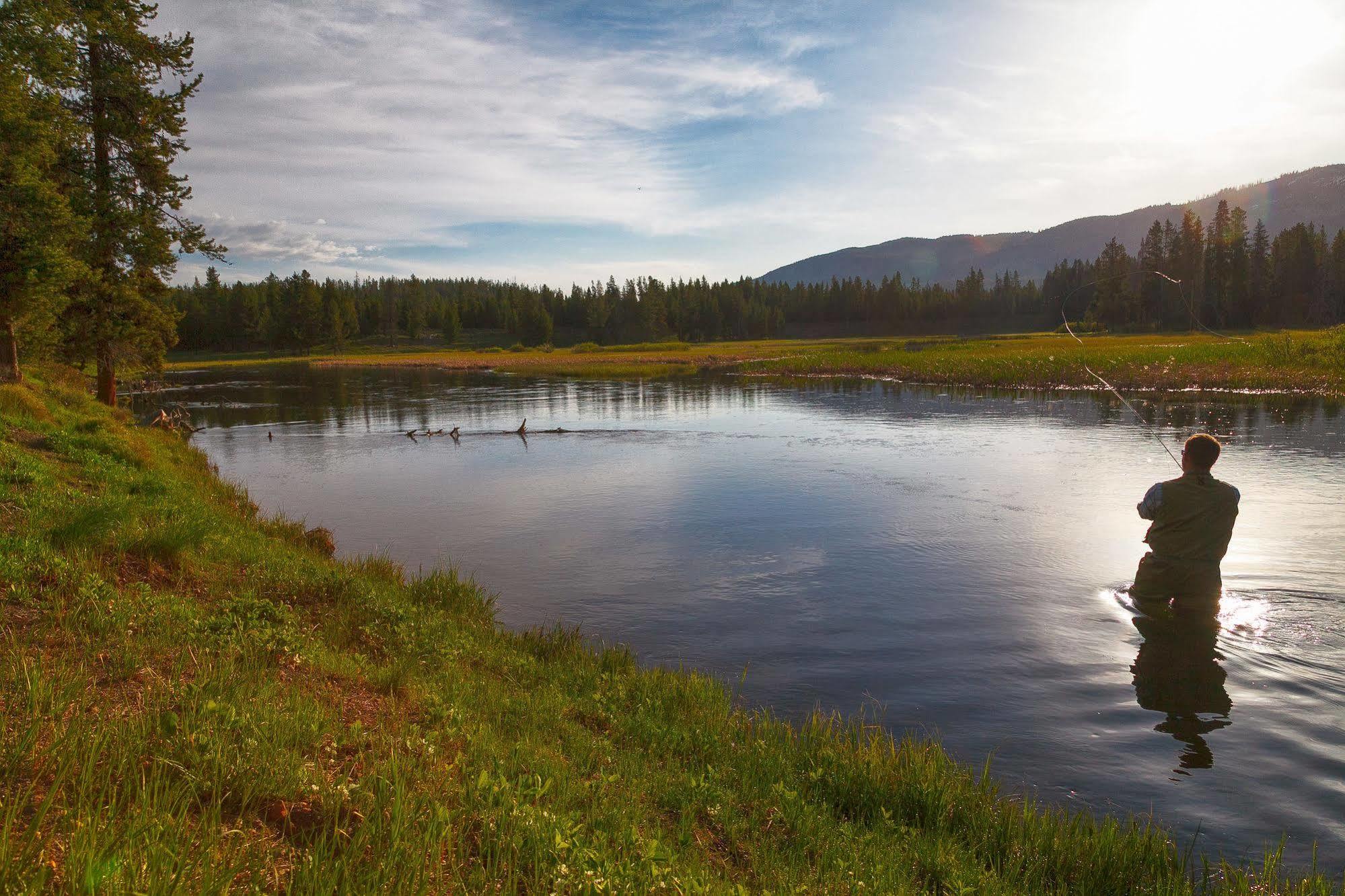 Headwaters Lodge & Cabins At Flagg Ranch Moran Buitenkant foto
